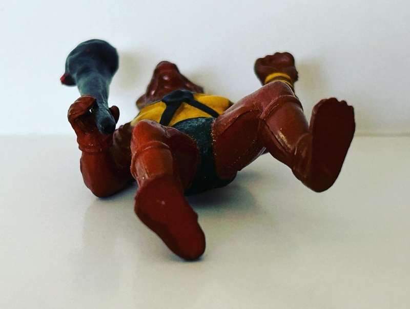 THUNDERCATS WILY KAT movable figure from 1986 by LJN toys