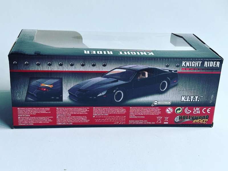 1:24 KNIGHT RIDER KITT car JADA diecast mint in box