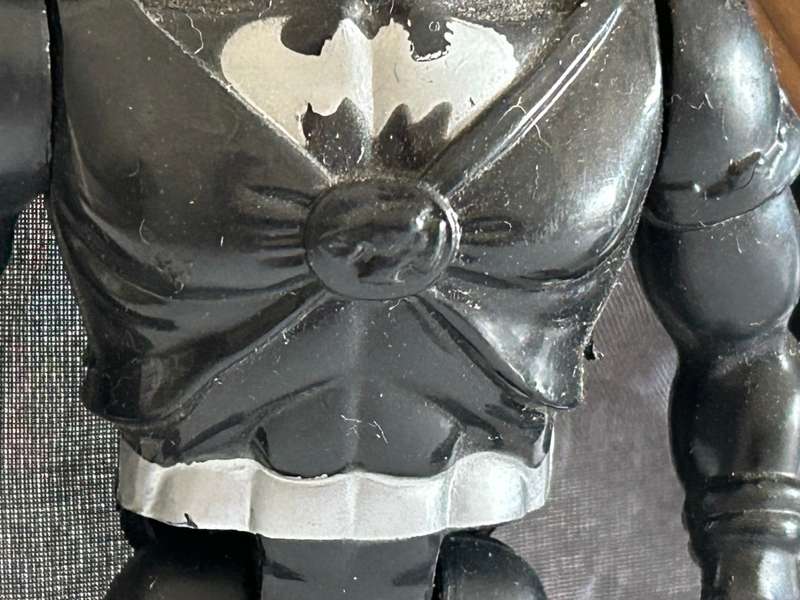 My collection of four Bootleg Knock off unlicensed BATMAN Figures from the 1990s
