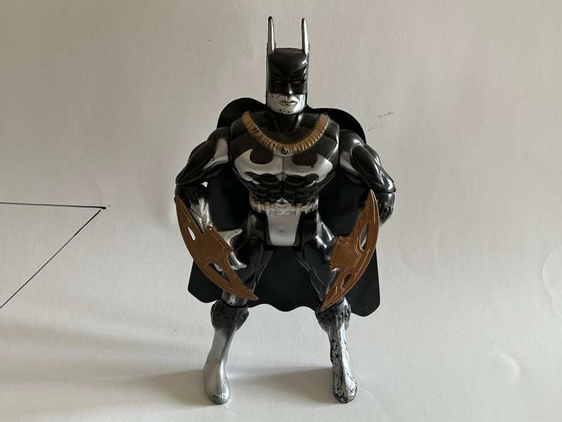 My collection of four Bootleg Knock off unlicensed BATMAN Figures from the 1990s