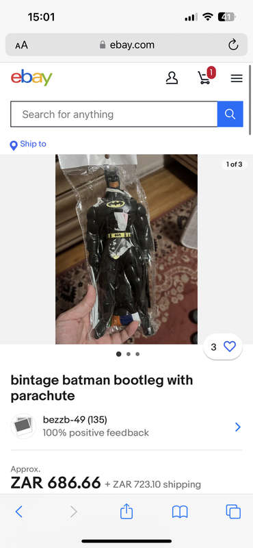 My collection of four Bootleg Knock off unlicensed BATMAN Figures from the 1990s