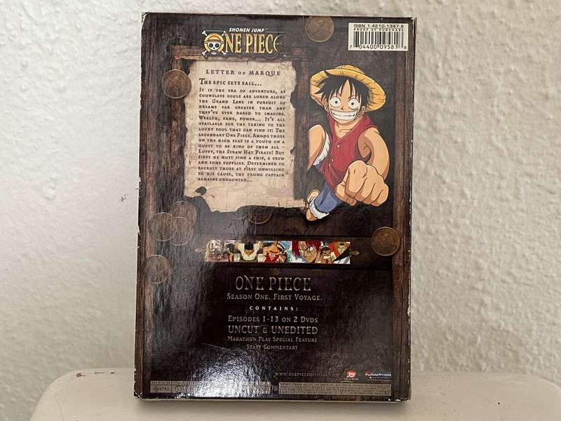 Shonen Jumps ONE PIECE complete Season 1, First Voyage Episodes 1-13