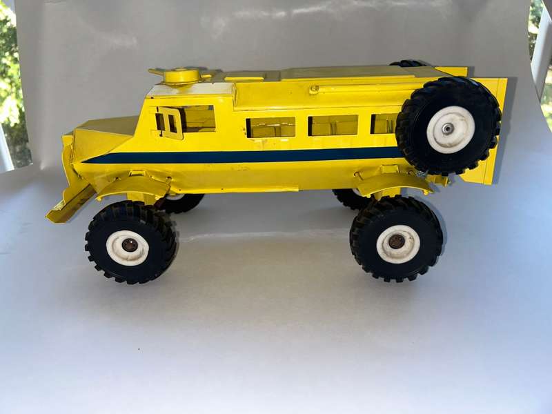 CASSPIR SAPS South African Police Service Riot Squad Metal vehicle model made by STRIKE Toys 1980s