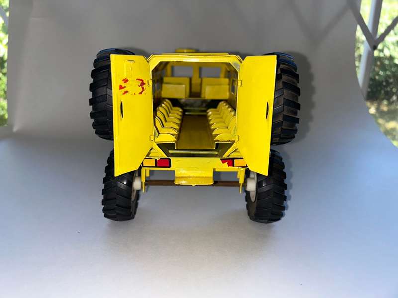 CASSPIR SAPS South African Police Service Riot Squad Metal vehicle model made by STRIKE Toys 1980s