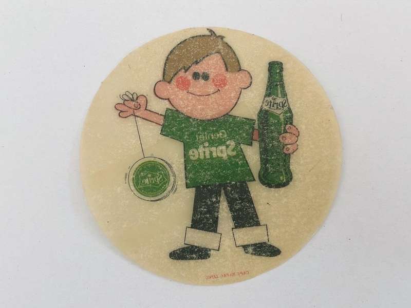 very rare Genuine South African Coca Cola company 1969 SPITE Russell Yo-Yo Promotional Sticker