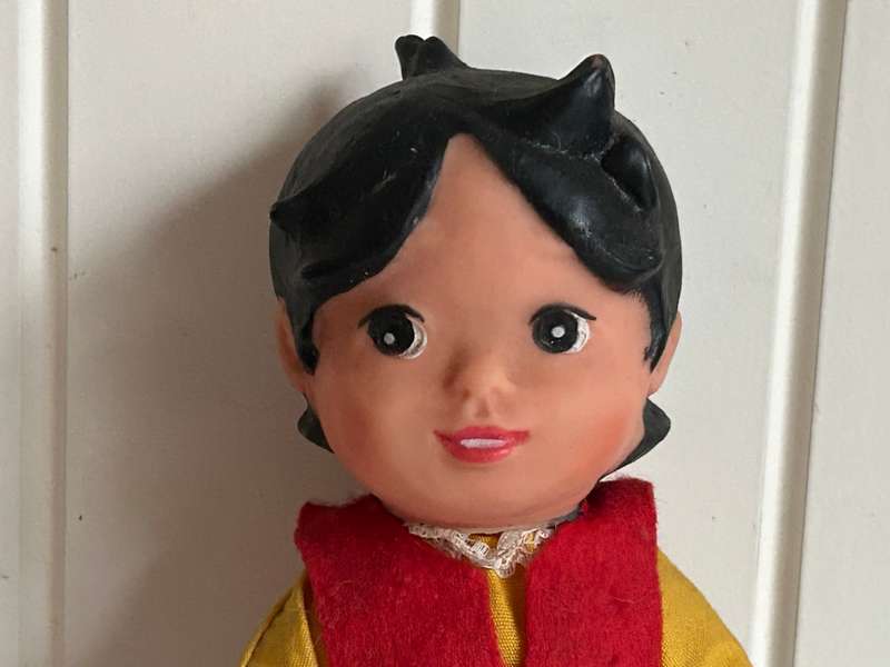 Rare Vintage HEIDI Doll based on the 1974 Japanese animated TV Show directed by Isao Takahata