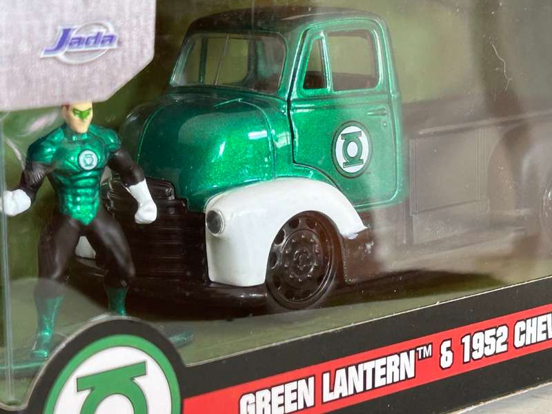 DC Comics GREEN LANTERN and vehicle car boxset - Jada Toys 1:32 scale