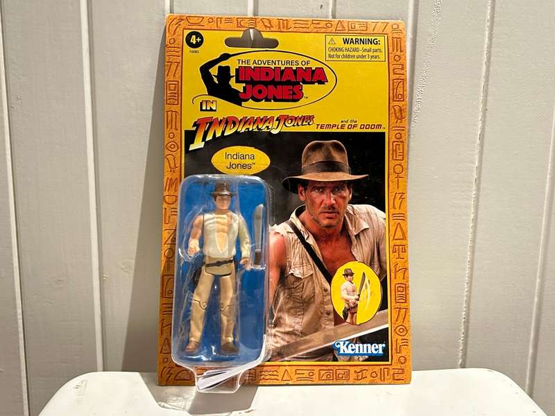 INDIANA JONES & the Temple of Doom Retro series action figure by Kenner Hasbro Toys