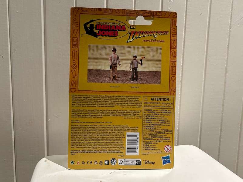INDIANA JONES & the Temple of Doom Retro series action figure by Kenner Hasbro Toys