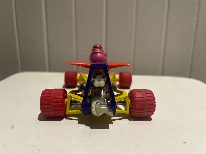 Corgi 809 DICK DISTARDLY roadster from Hanna Barberas Whacky Races cartoon series 1970