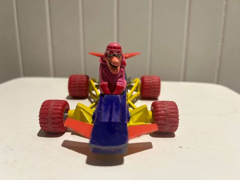 Corgi 809 DICK DISTARDLY roadster from Hanna Barberas Whacky Races cartoon series 1970