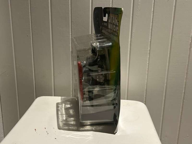 Signed autographed Star Wars BOBA FETT action figure from the 1996 Kenner Hasbro