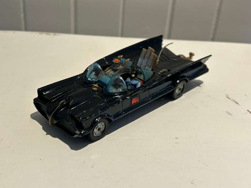 Corgi 267 BATMOBILE diecast toy model Licensed DC Comics Batman product  1976
