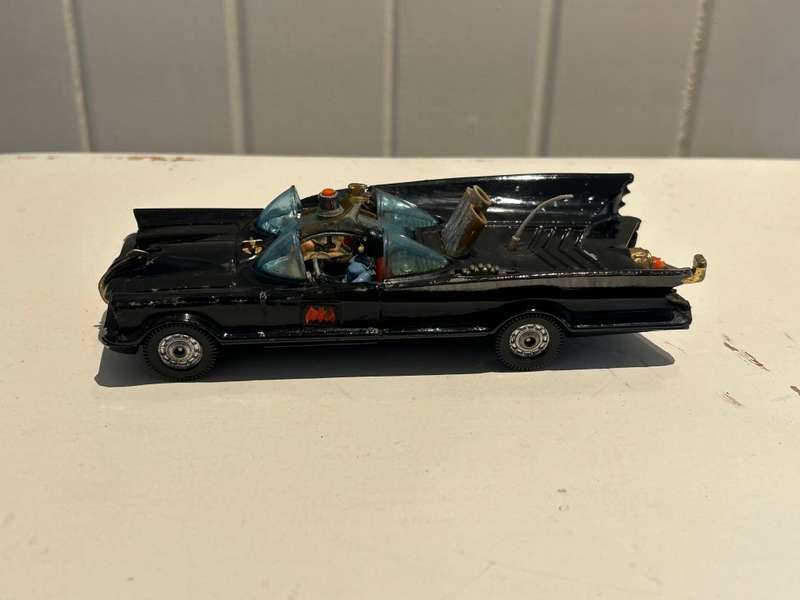 Corgi 267 BATMOBILE diecast toy model Licensed DC Comics Batman product  1976