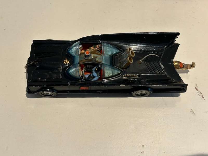 Corgi 267 BATMOBILE diecast toy model Licensed DC Comics Batman product  1976