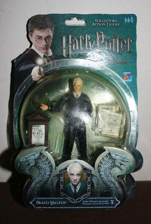 Draco Malfoy from HARRY POTTER The Order of the Phoenix - MINT ON CARD