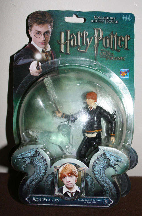 Ron Weasley from HARRY POTTER The Order of the Phoenix - MINT ON CARD