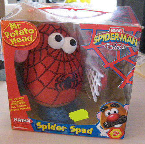 SPIDERMAN SPIDERSPUD MR POTATO HEAD - LAST ONE IN STOCK
