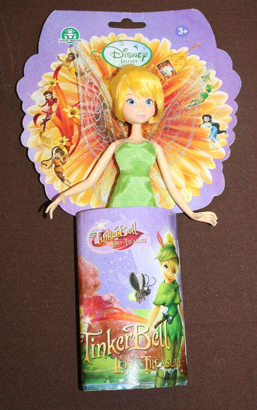 Disney TINKERBELL fairy and the Lost Treasure doll - costume 1 - Carded