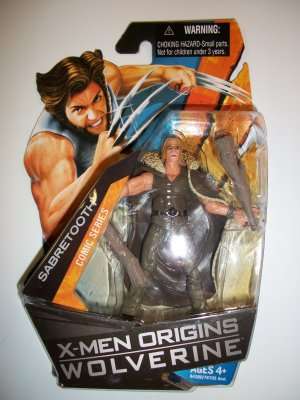 Marvel X-men Origins Wolverine SABERTOOTH - 2009 MINT ON CARD