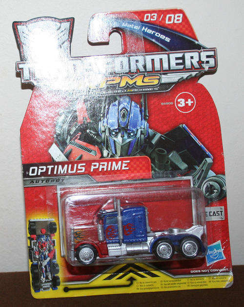 Transformers RPMs OPTIMUS PRIME Dark Side of the Moon movie 3 - diecast car - mint on card