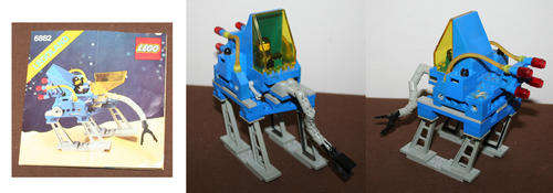 Lego Legoland SPACE - Lego set 6882 - 1980s