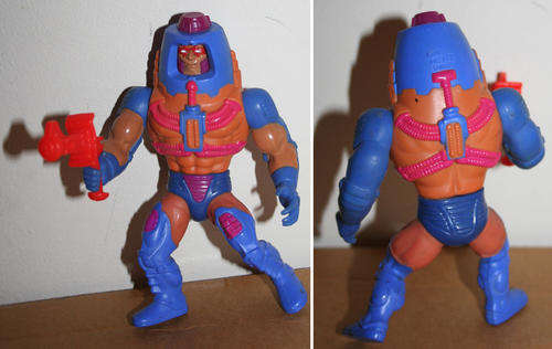 MAN E FACES complete from He-man Masters of the universe - 1981 32 years old!