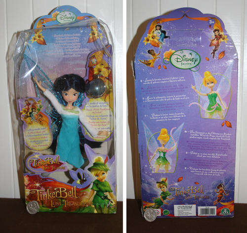 Disney TINKERBELL friend SILVERMIST in Winter outfit the Lost Treasure doll Barbie size