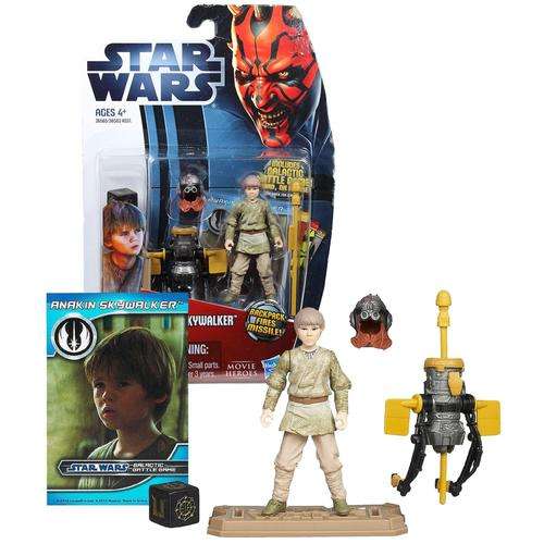 Star Wars Clone Wars 2012 movie series YOUNG ANAKIN SKYWALKER - mint on card