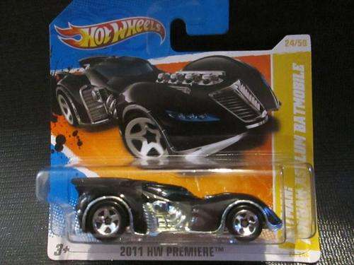HotWheels 2011 BATMOBILE - as featured in BATMAN ARKHAM ASYLYM TV GAME - mint on card