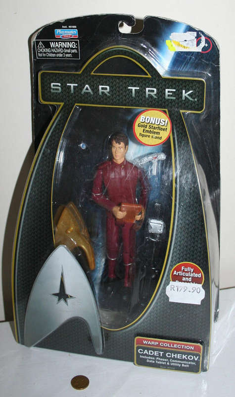 STAR TREK Cadet CHEKOV 1st movie 2009 large scale figure - mint on card