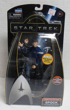 STAR TREK young SPOCK 1st movie 2009 large scale figure - mint on card