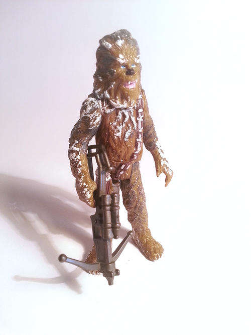 Star Wars CHEWBACCA Hoth Planet figure - loose in Excellent condition