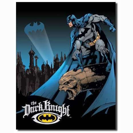 Batman vintage styled DC COMICS Metal Sign - very COOL!