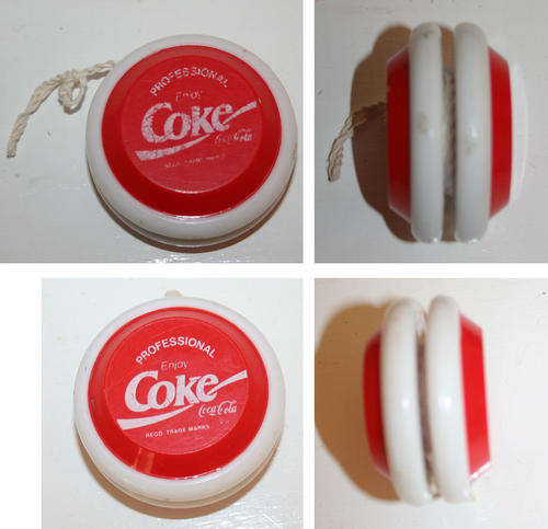 rare RUSSELL COCA COLA COKE PROFESSIONAL YO-YO YOYO 1980s South Africa issue
