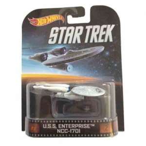 HotWheels HOT WHEELS 2013 STAR TREK U.S.S ENTERPRISE NCC-1701