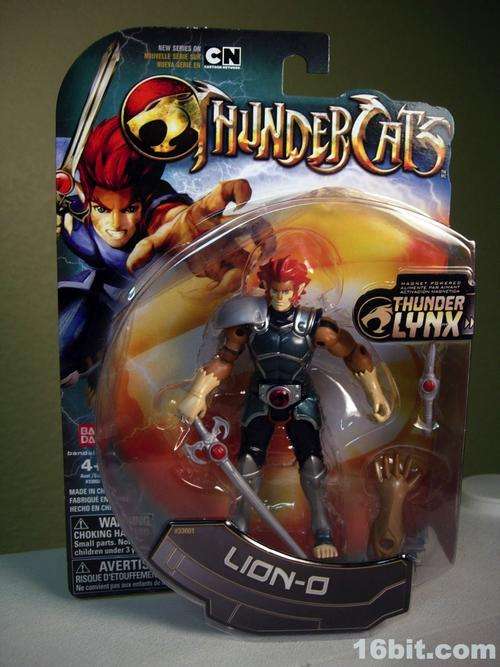 New 4 inch LION O Thundercats figure - new style - near mint on card