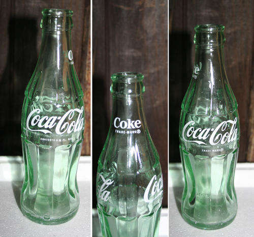 Vintage 1970s COCA COLA Coke 200ml bottle from USA - very retro