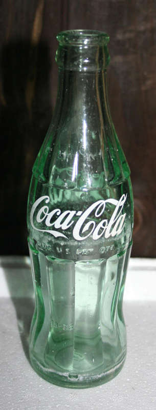 Vintage 1970s COCA COLA Coke 200ml bottle from USA - very retro