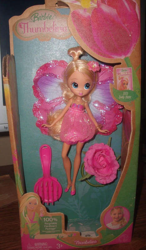 BARBIE THUMBERLINA movie doll - mint in box - Mattel toys 2011