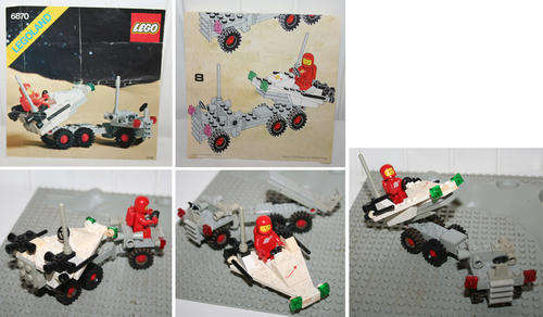 LEGO 6870 Legoland SPACE vehicle 1980s