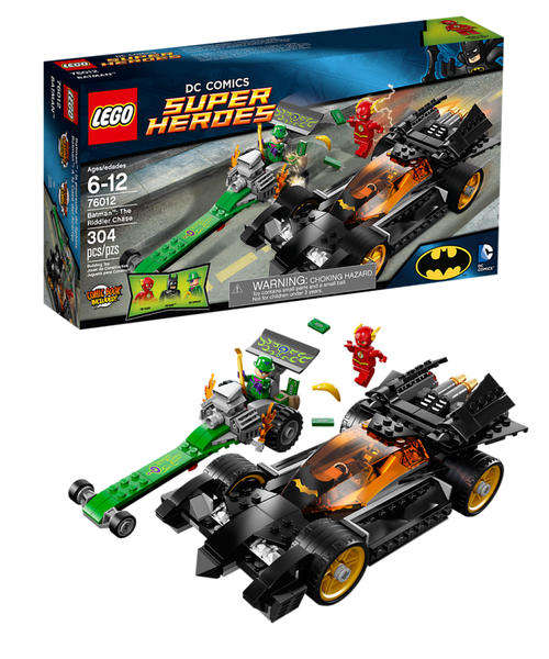 LEGO 76012 Batman The Riddler Chase with BATMOBILE & Riddle car SET - MINT IN BOX