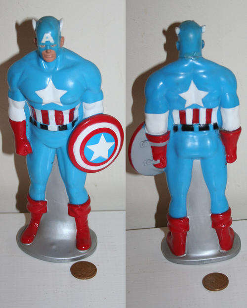 MARVEL Captain America figure shaped bubble bath bottle - contents included.
