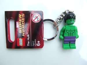 LEGO 850814 HULK figure from Marvel Comics Avengers on keychain