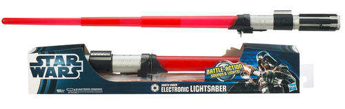 Star Wars Anakin Skywalker Darth Vader RED LIGHTSABER - Electronic - sturdy for pretend play