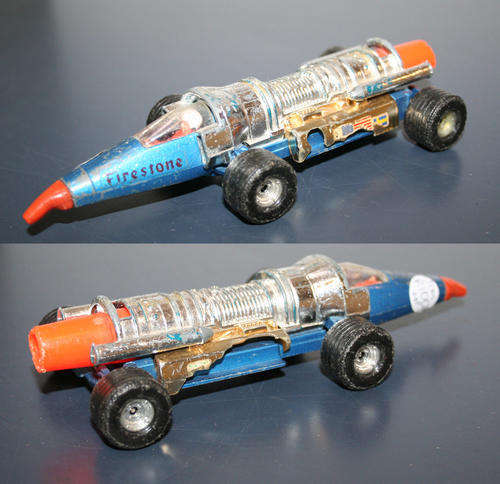 CORGI 169 Silver Streak Swedish JET CAR 1970s