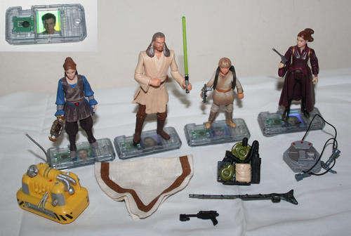STAR WARS EPISODE ONE The Phantom Menance Figure lot of 4 - 1999 - loose - 16 years old