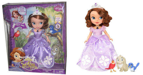 DISNEY SOFIA THE FIRST TALKING DOLL - 100% authentic product by Mattel - IN STOCK NOW