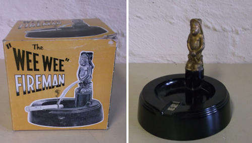 THE WEE WEE FIREMAN 1960s bar gimic - With original box