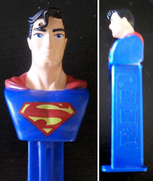 SUPERMAN PEZ DISPENSER